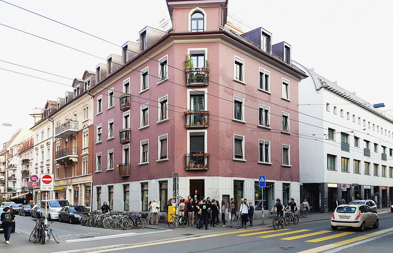 Das Gebäude an der Langstrasse 200